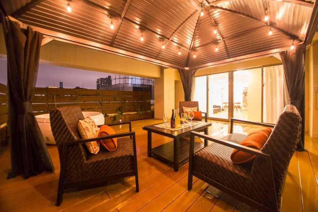 Apartmán Oshiage Sky View Terrace Penthouse Prefektura Tokio Japonsko