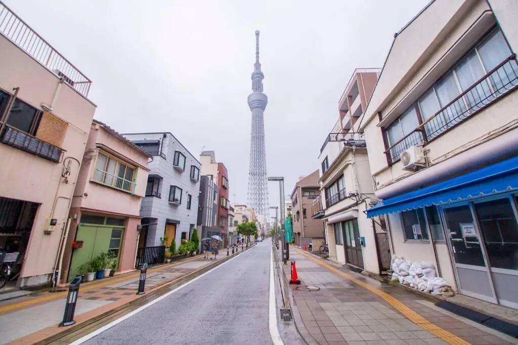 Apartmán Oshiage Sky View Terrace Penthouse Prefektura Tokio Japonsko