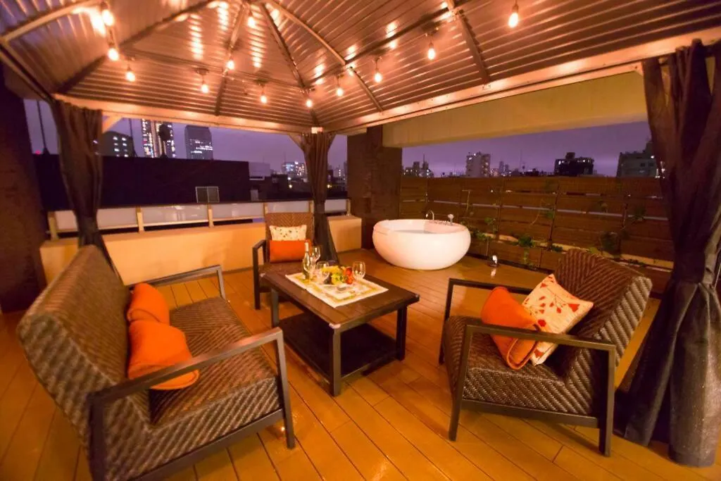 Oshiage Sky View Terrace Penthouse Apartment Tokyo