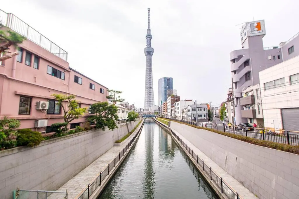 Oshiage Sky View Terrace Penthouse Apartment Tokyo