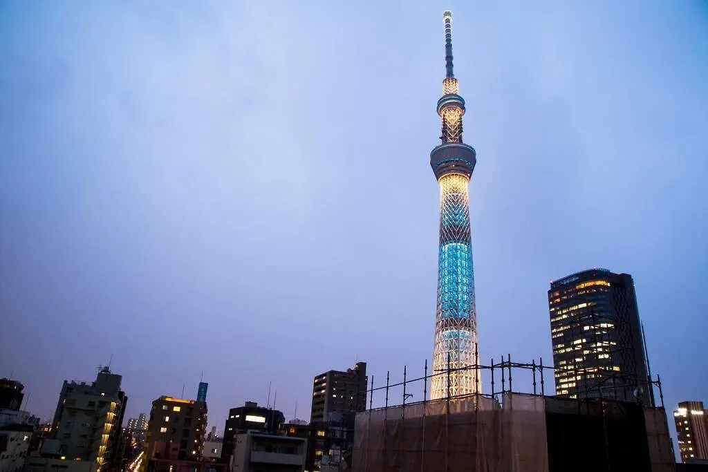 Oshiage Sky View Terrace Penthouse Apartment Tokyo