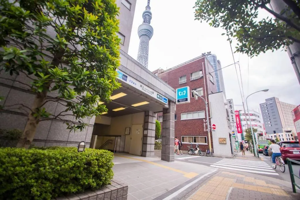 Oshiage Sky View Terrace Penthouse Apartment Tokyo