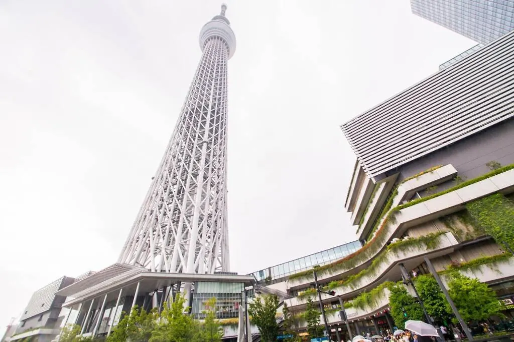 Oshiage Sky View Terrace Penthouse Apartment Tokyo Japan